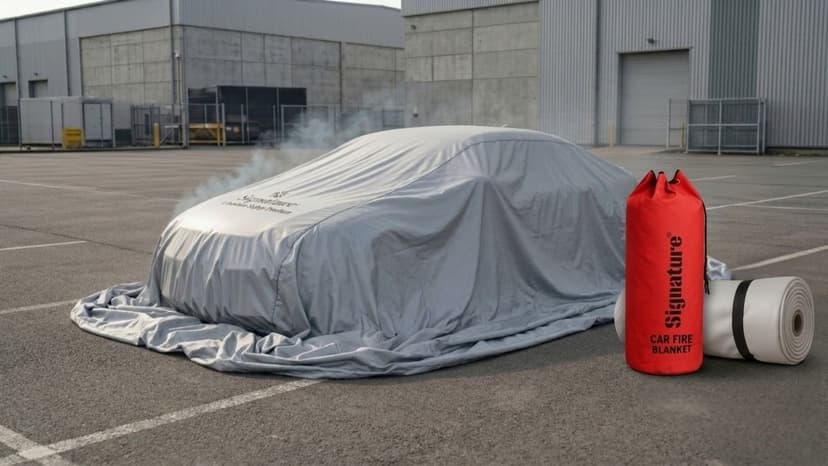 Signature Car Fire Blanket