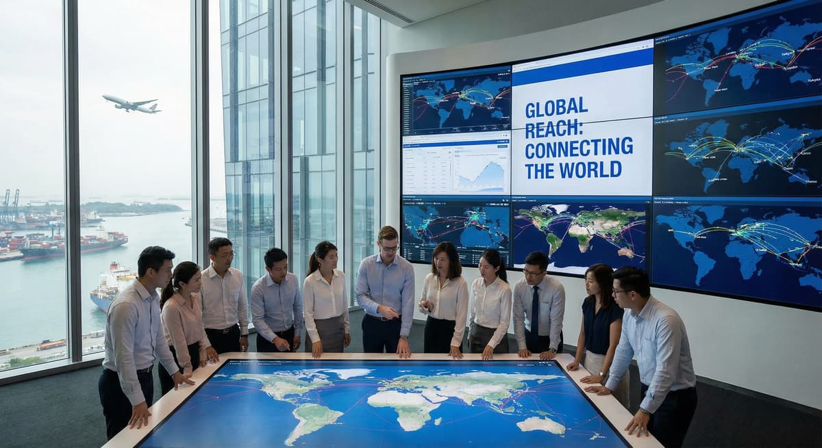 Global Reach & Branding