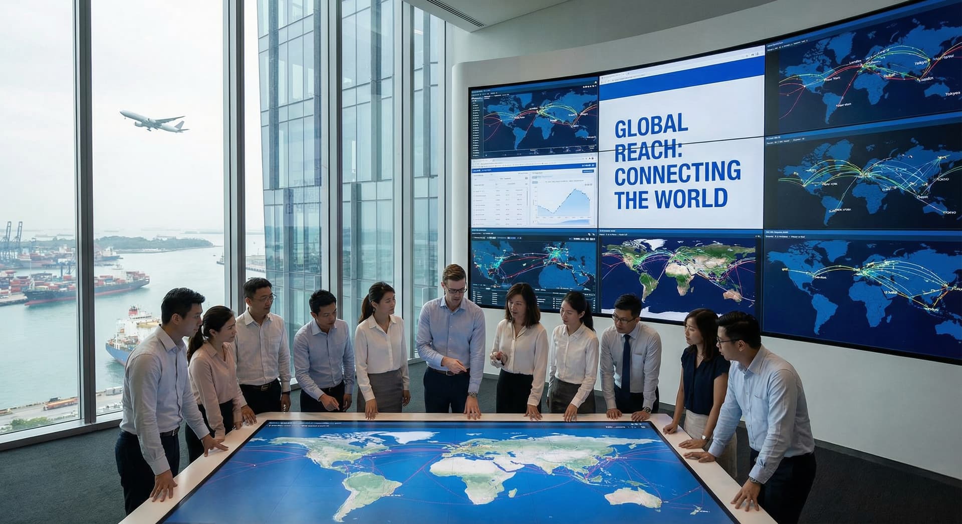 Global Reach & Branding