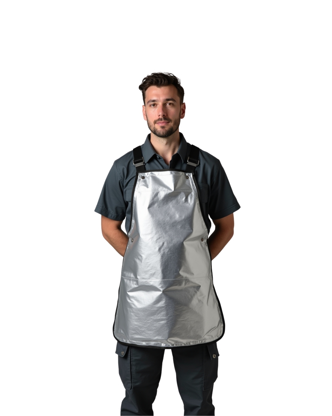Signature Aluminized Apron used in furnace and foundry operations