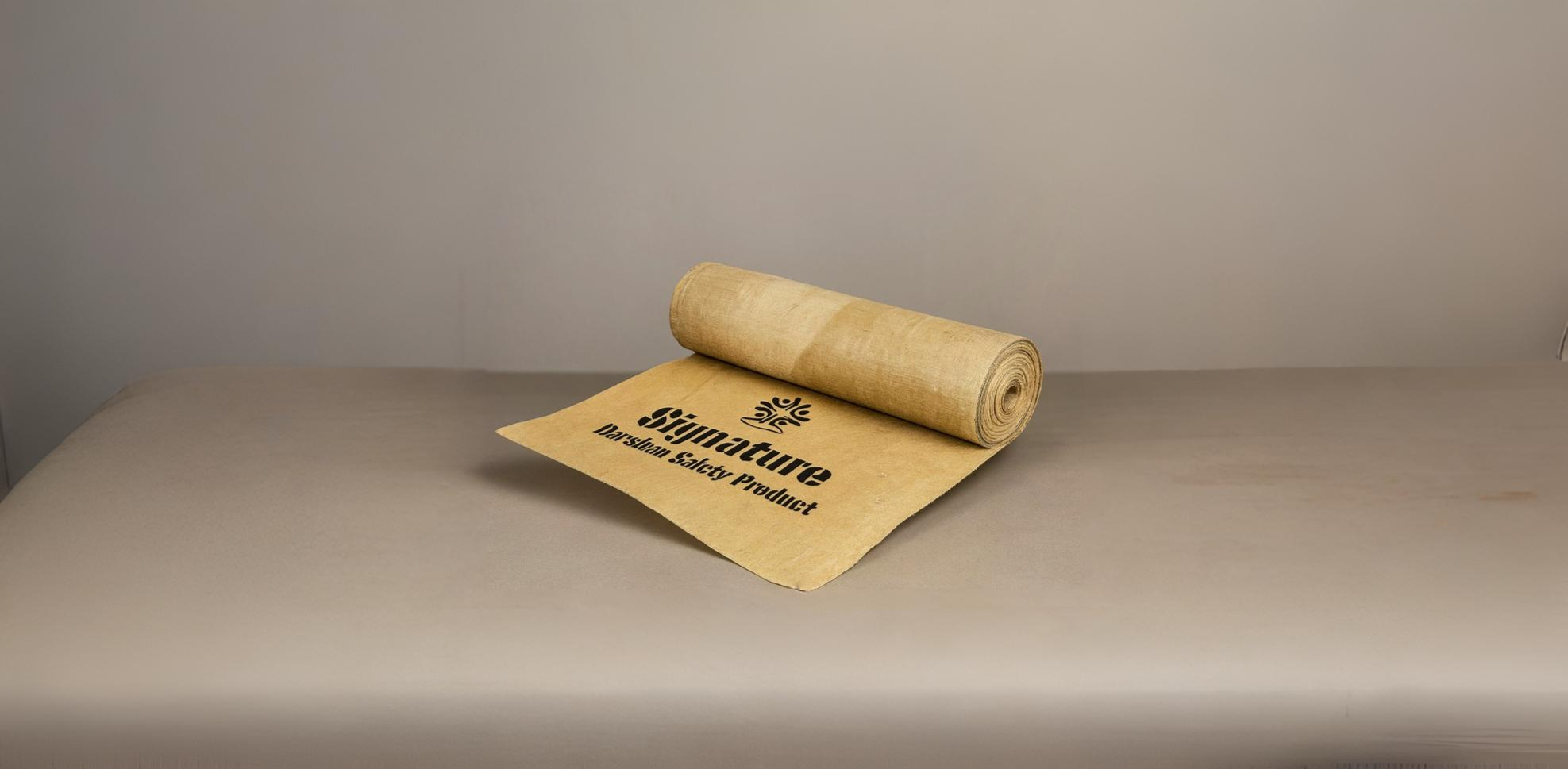 Fire-resistant Signature Welding Blanket used in metal fabrication and foundry applications