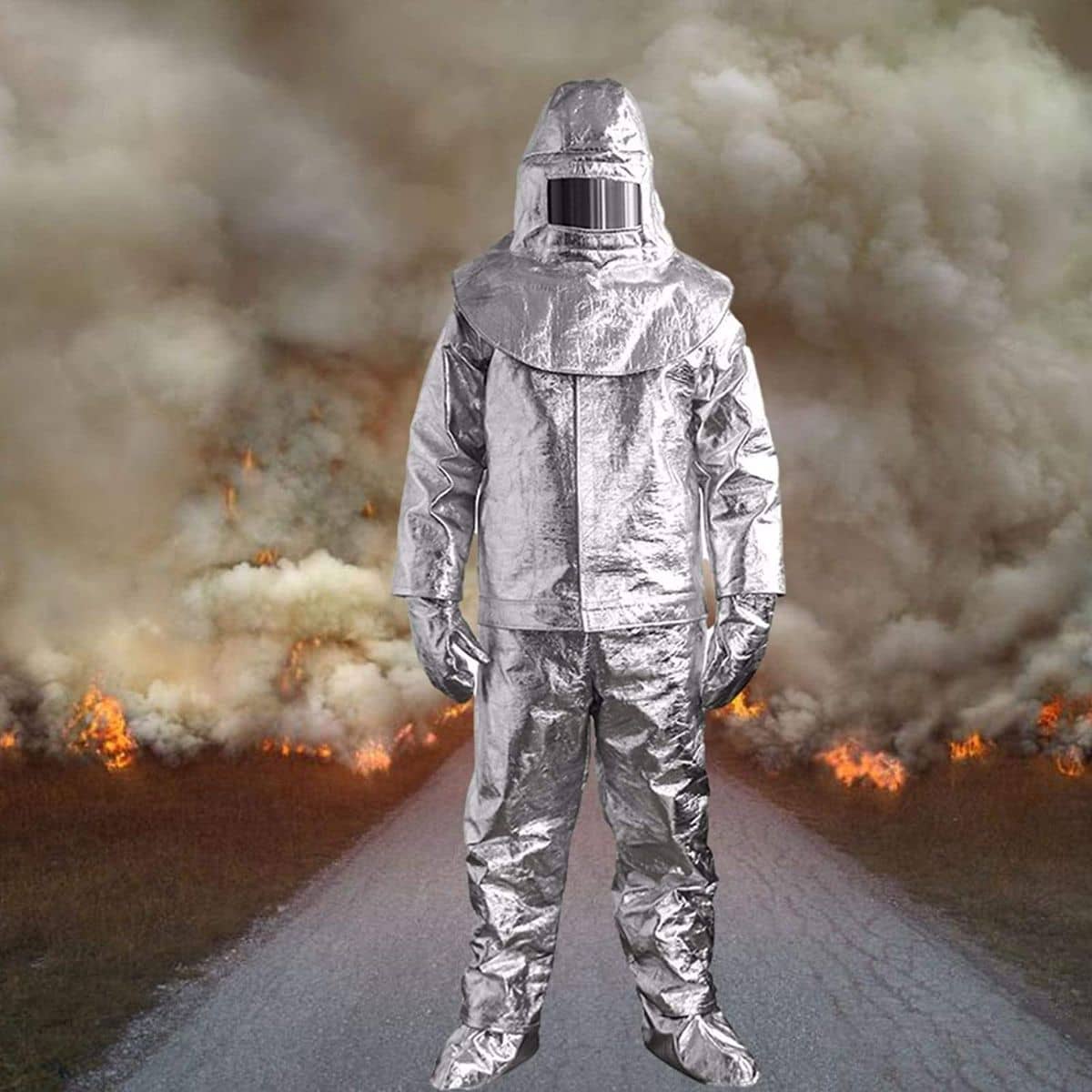Industrial FireSuit for heat and flame safety