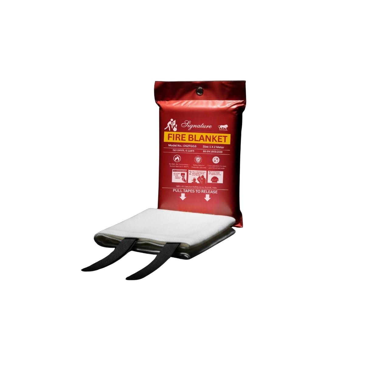 High-quality Signature Fire Blanket for fire safety in Pune