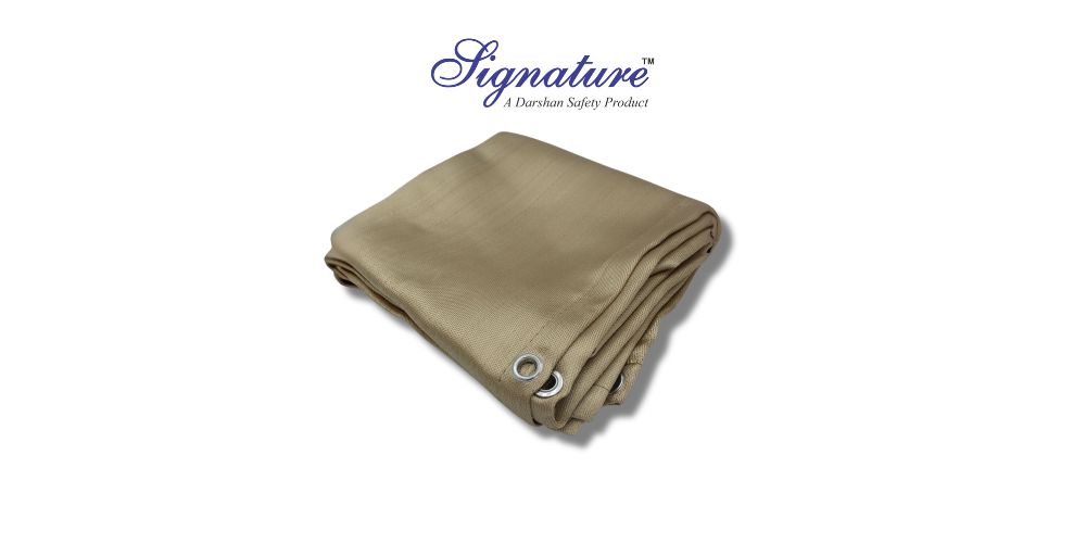 Fire resistant High Silica Fabric for welding and foundry applications